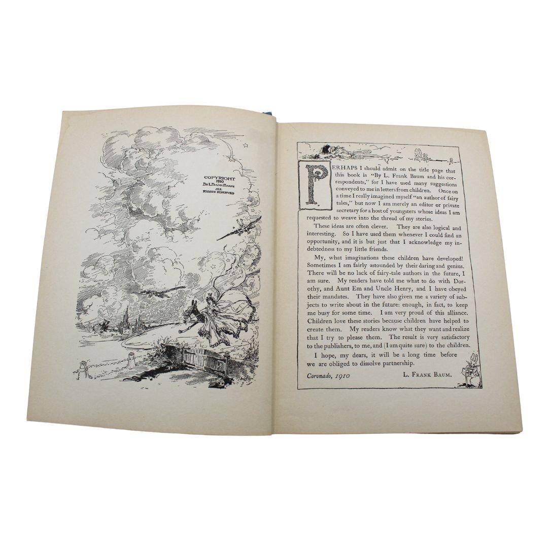Paper The Emerald City of Oz by L. Frank Baum, First Edition, First State, 1910