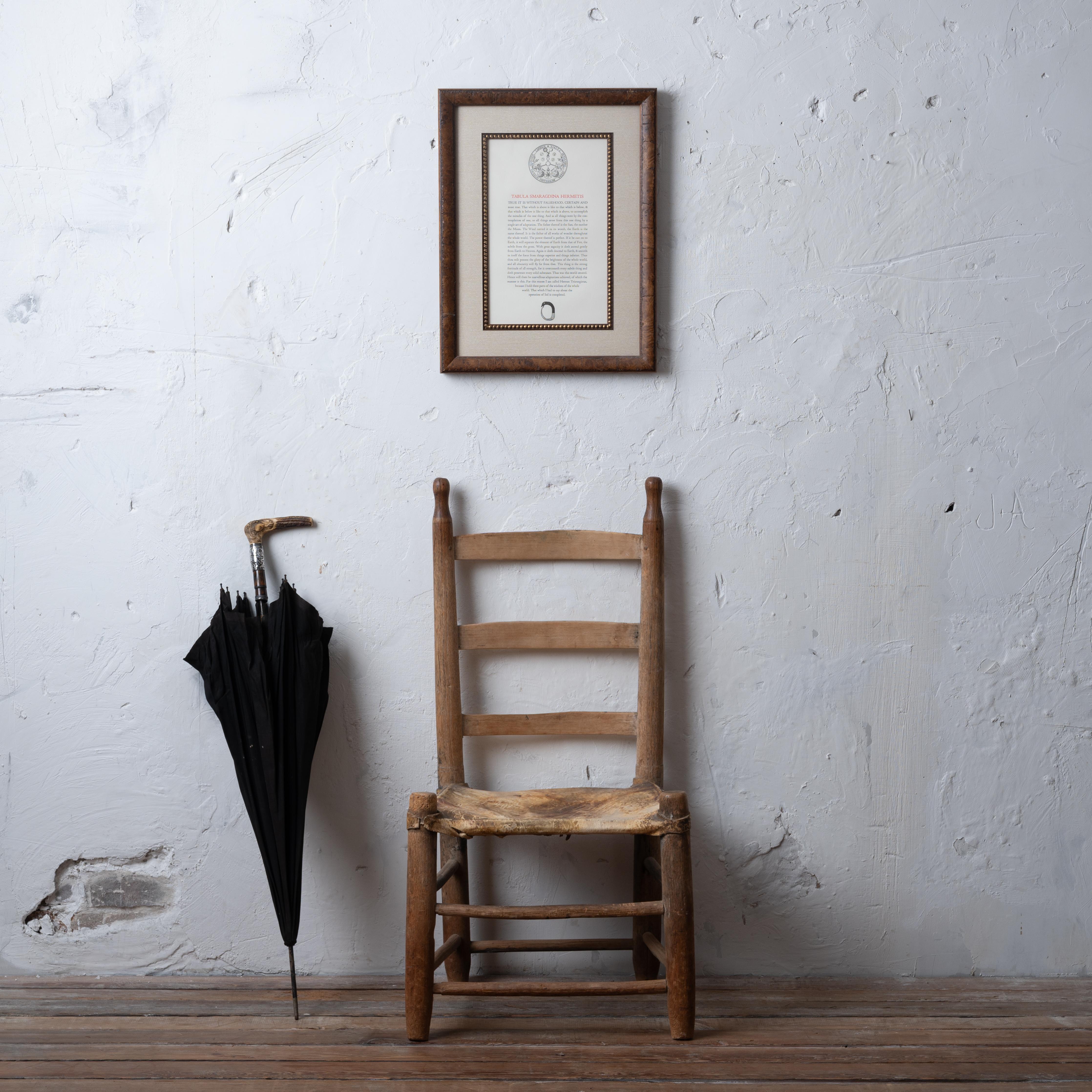 Die Smaragdtafel des Hermes, Druck in limitierter Auflage (amerikanisch) im Angebot