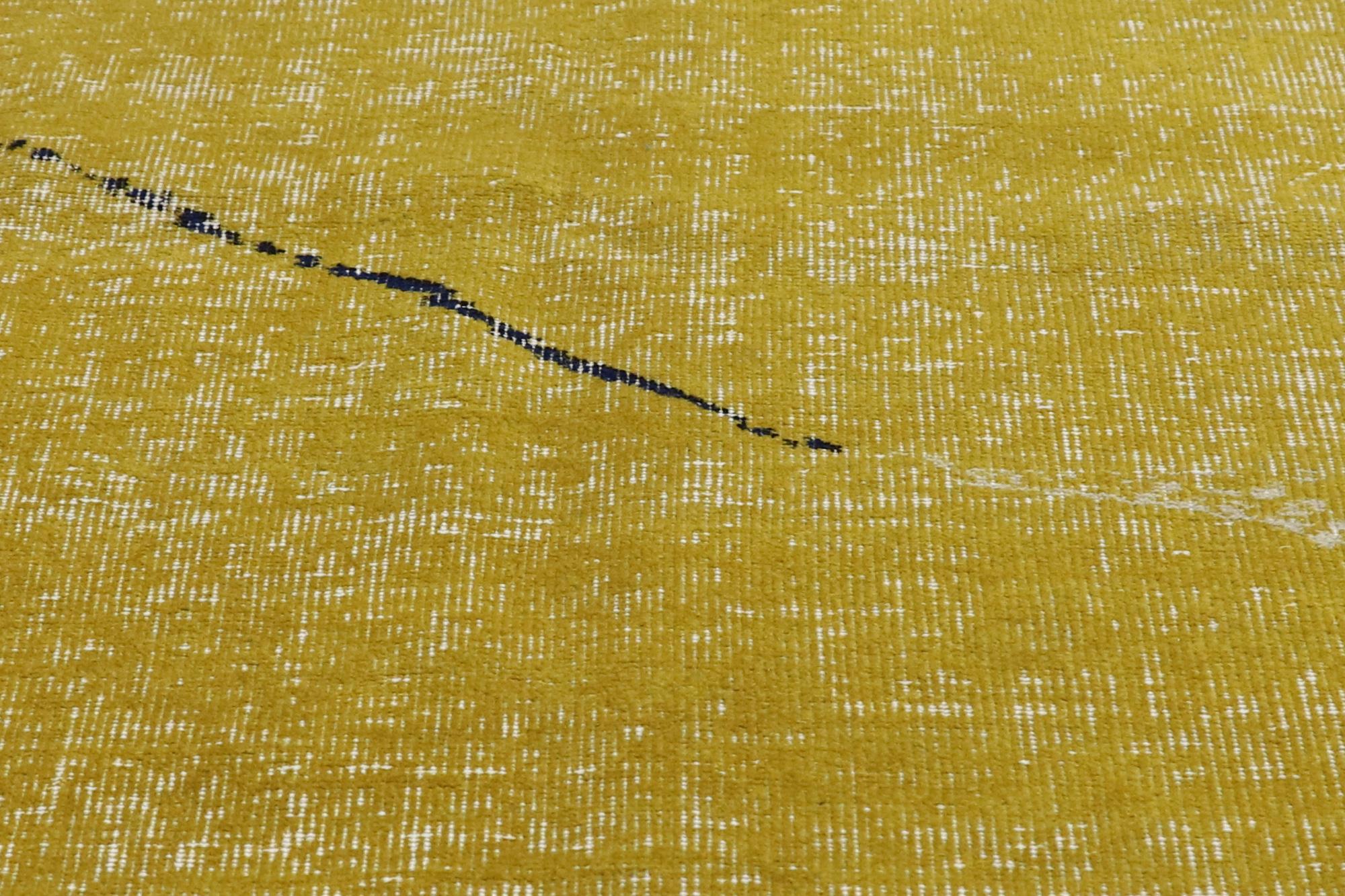 Zeki Muren-Kandinsky Distressed Türkischer Sivas Teppich im Art Deco Stil im Angebot 5