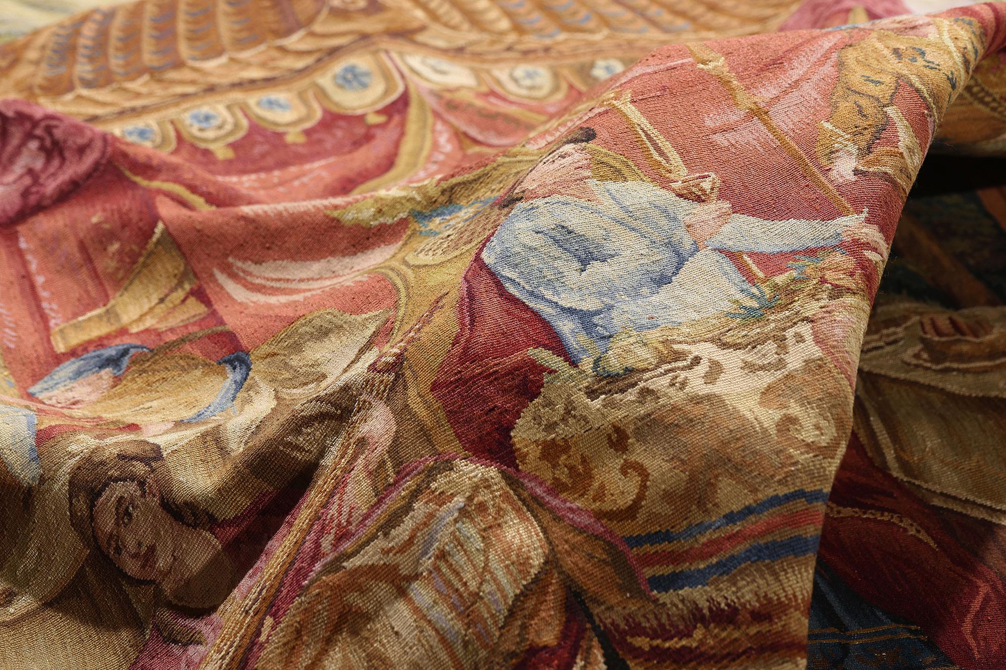 Lana New Beauvais Arazzo in lana in stile francese, 05'00 X 06'07 in vendita