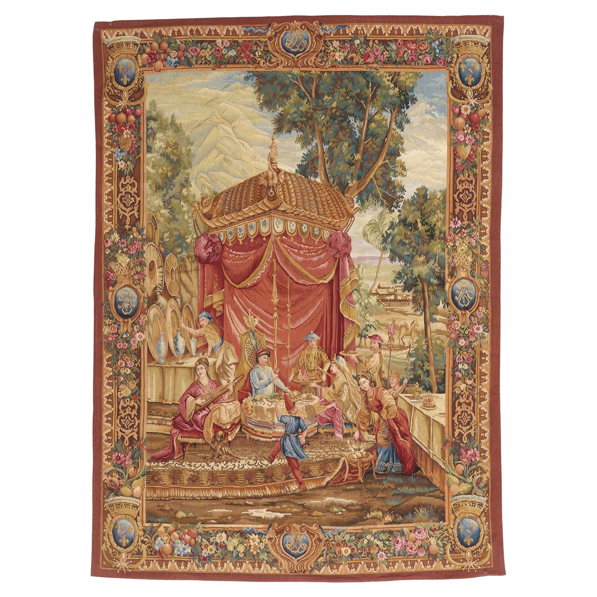 New Beauvais Arazzo in lana in stile francese, 05
00 X 06
07 in vendita