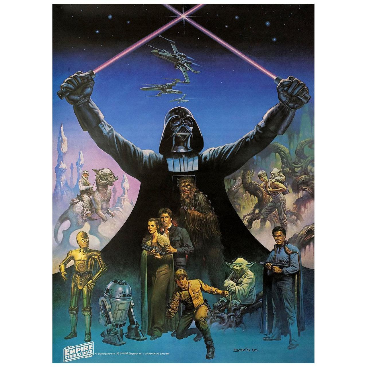 "The Empire Strikes Back" 1980 U.S. Film Poster For Sale