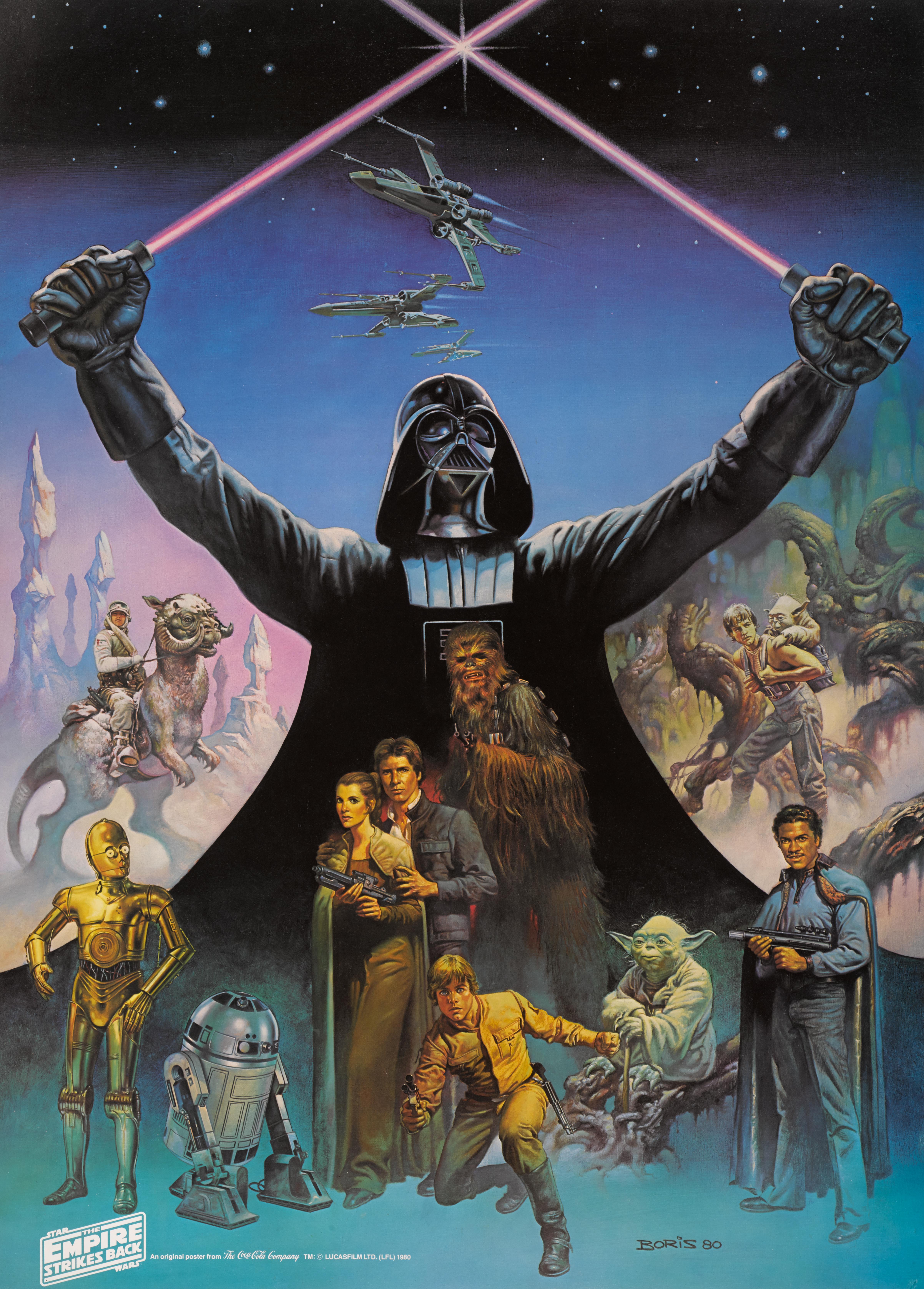the empire strikes back original poster