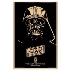 Vintage The Empire Strikes Back, Unframed Poster, 1990