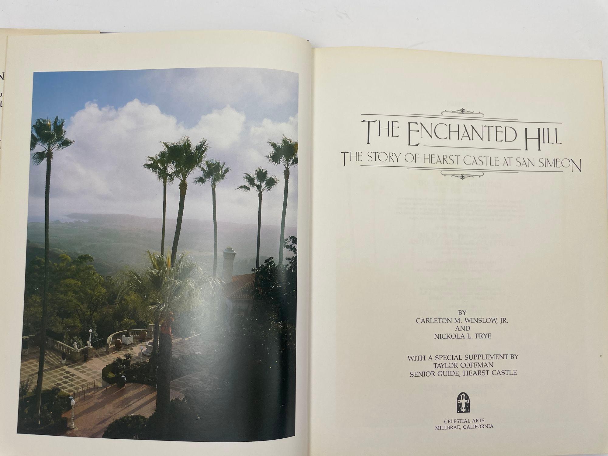 The Enchanted Hill The story of Hearst Castle at San Simeon Hardcover 1980 For Sale 1