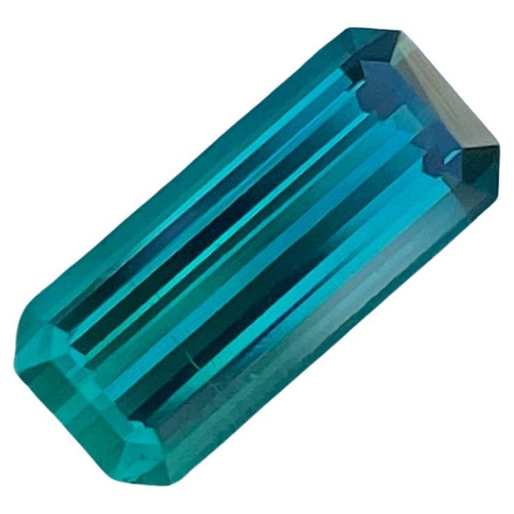 The Enchanting Hue Of Natural Greenish Blue color Tourmaline Gemstone  For Sale