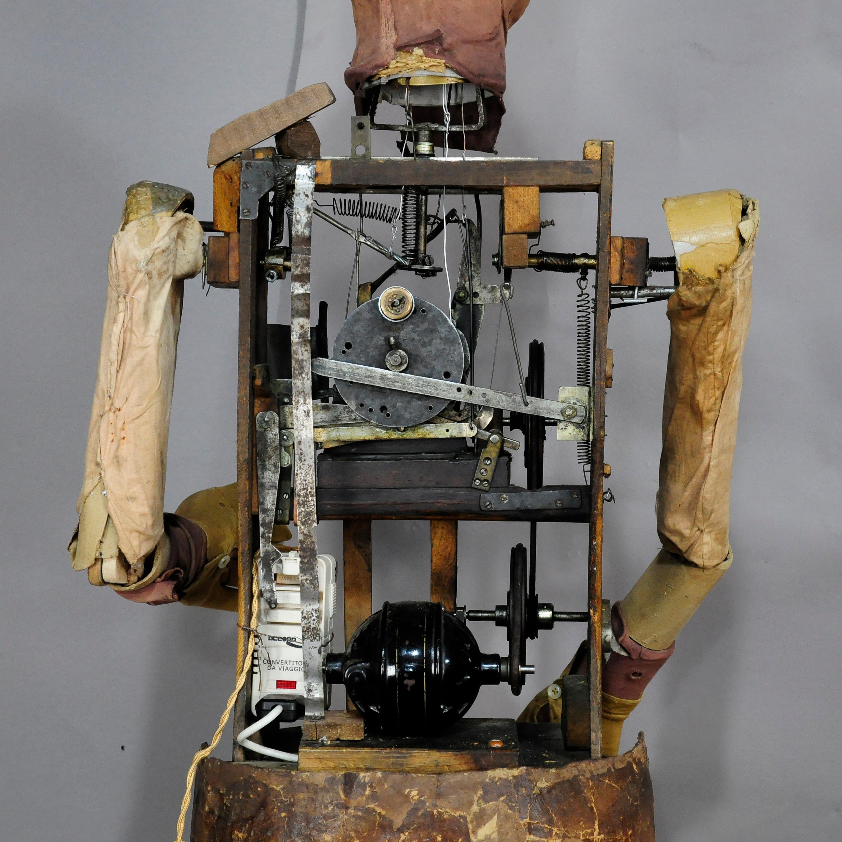 The Enchanting Tale of a Rare Antique Electric Bellboy Display Automaton ca 1870 2
