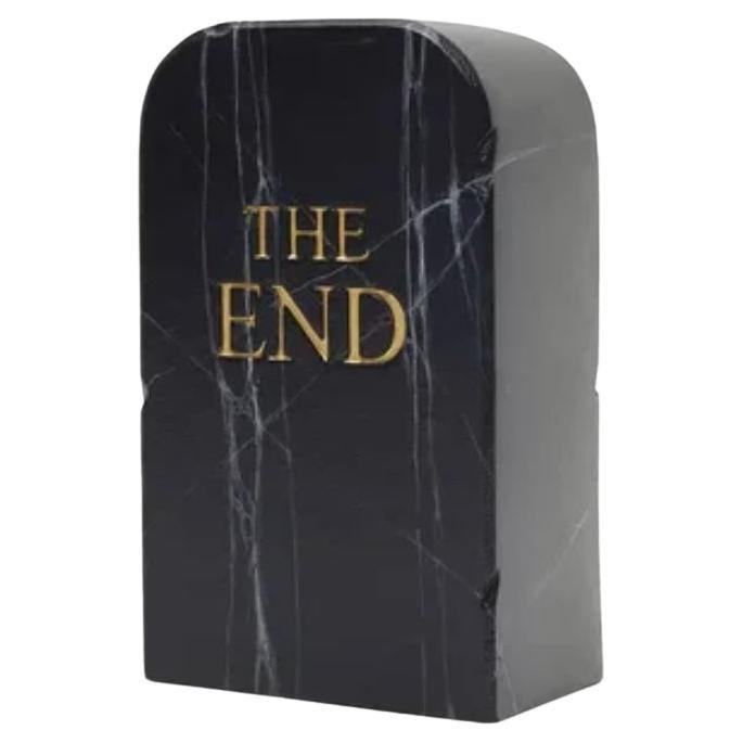 The End Black Stool by Toiletpaper for Gufram