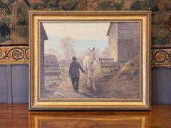 “The End of the Day” Oil on Canvas Painting by Victor Coleman Anderson