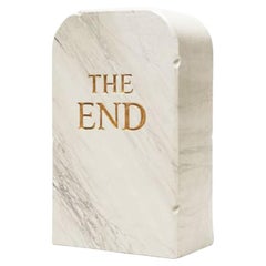 The End White Stool by Toiletpaper for Gufram