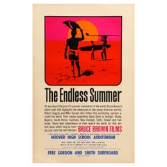 'The Endless Summer' Original US Movie Poster by John Van Hamersveld, 1965