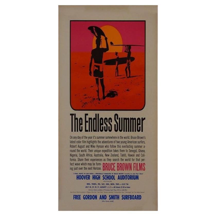 The Endless Summer, Unframed Poster, 1965 For Sale