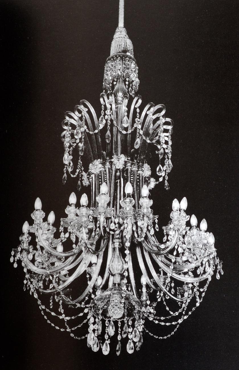 ‘The English Glass Chandelier’ by Martin Mortimer. Antique Collectors' Club, Suffolk, 2000. First Edition hardcover with dust jacket. 199pp. 