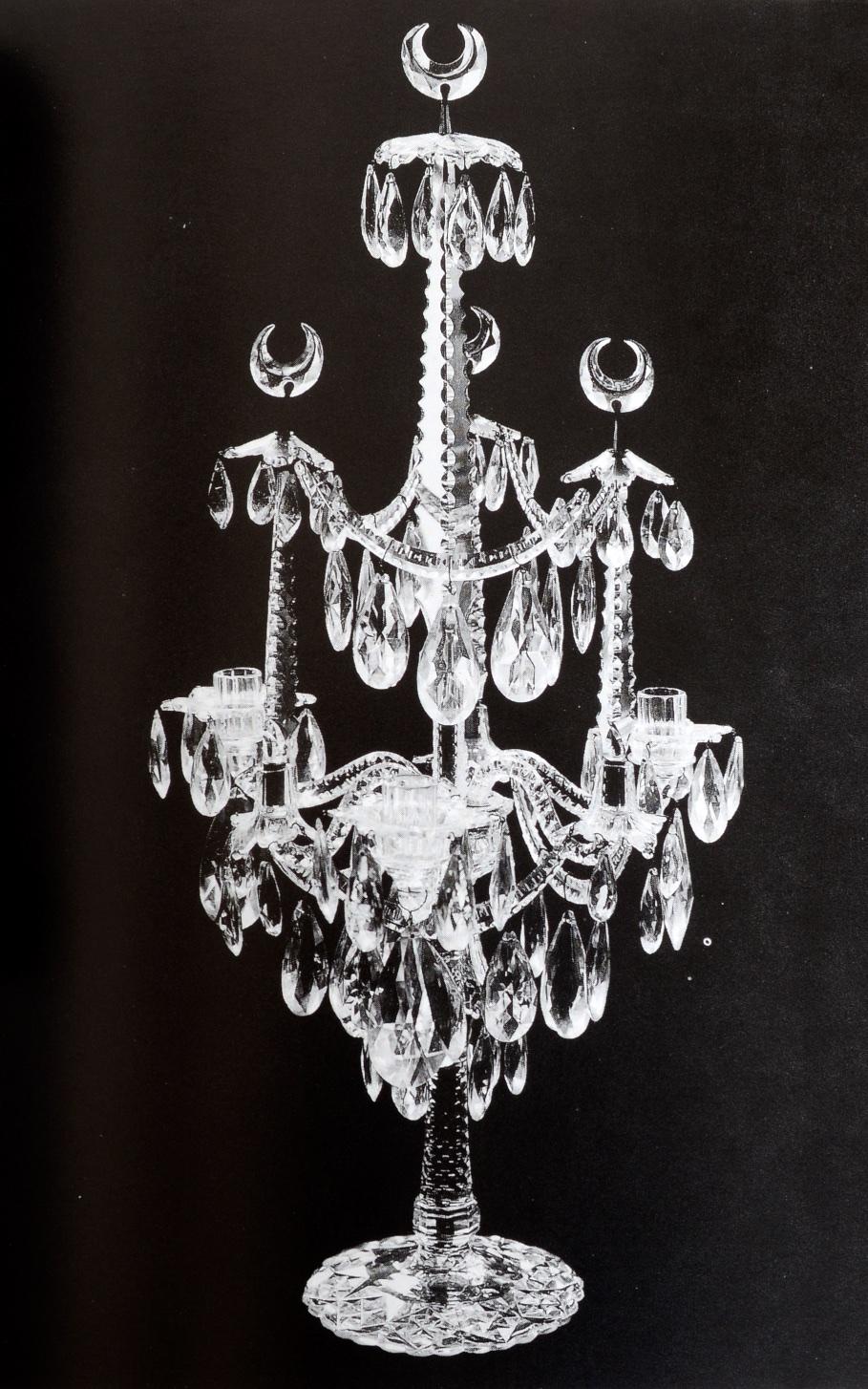 Contemporary 'The English Glass Chandelier' by Martin Mortimer, First Edition For Sale