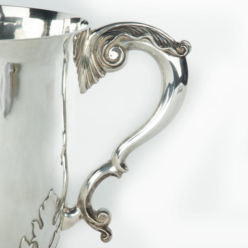Silver The ‘Entente Cordial’ champagne cooler for the British Motor Boat Club, 1905 For Sale