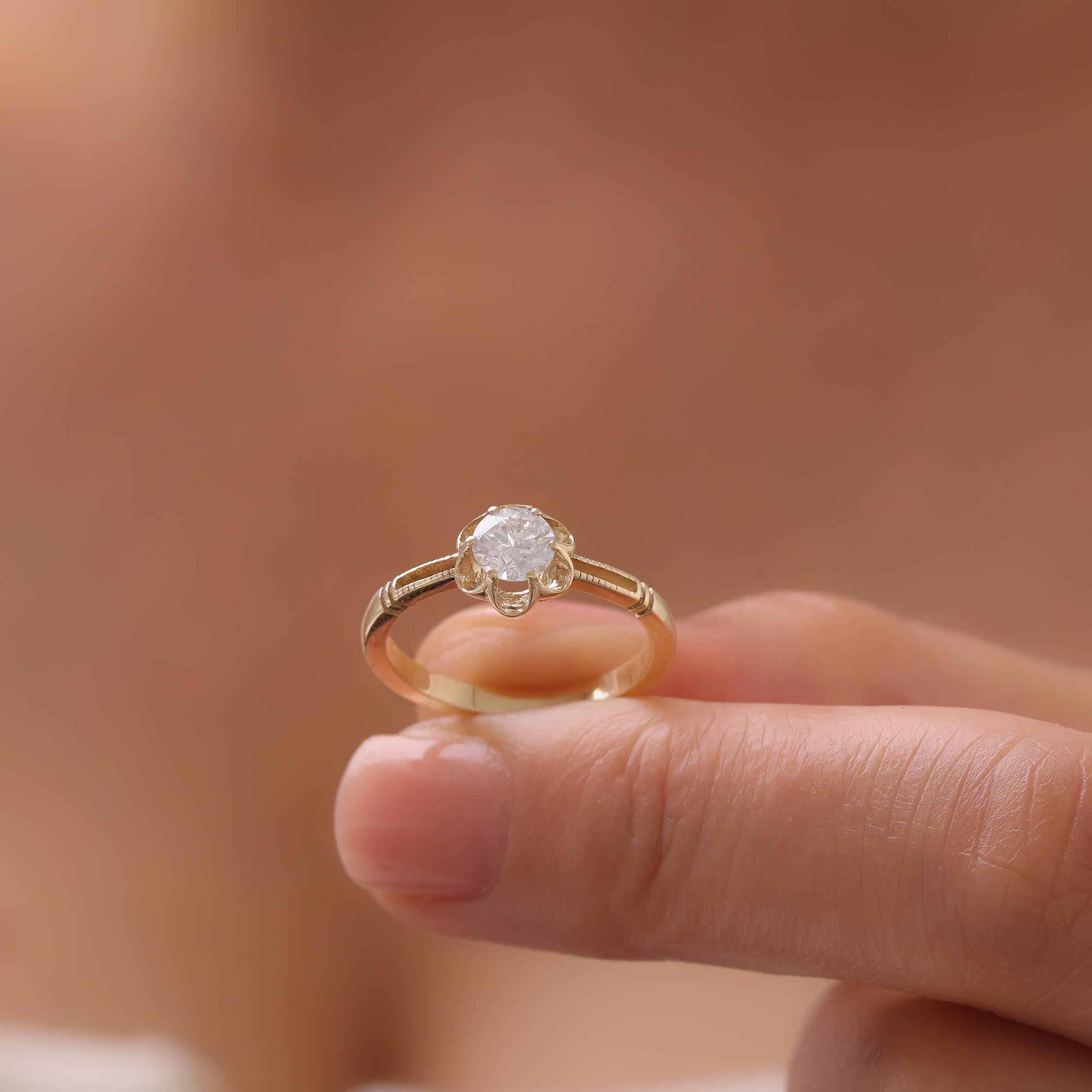En venta: El anillo de compromiso de diamantes Eos  2