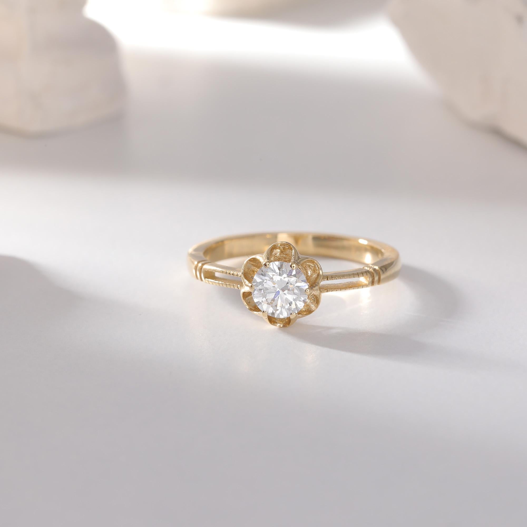 En venta: El anillo de compromiso de diamantes Eos  4