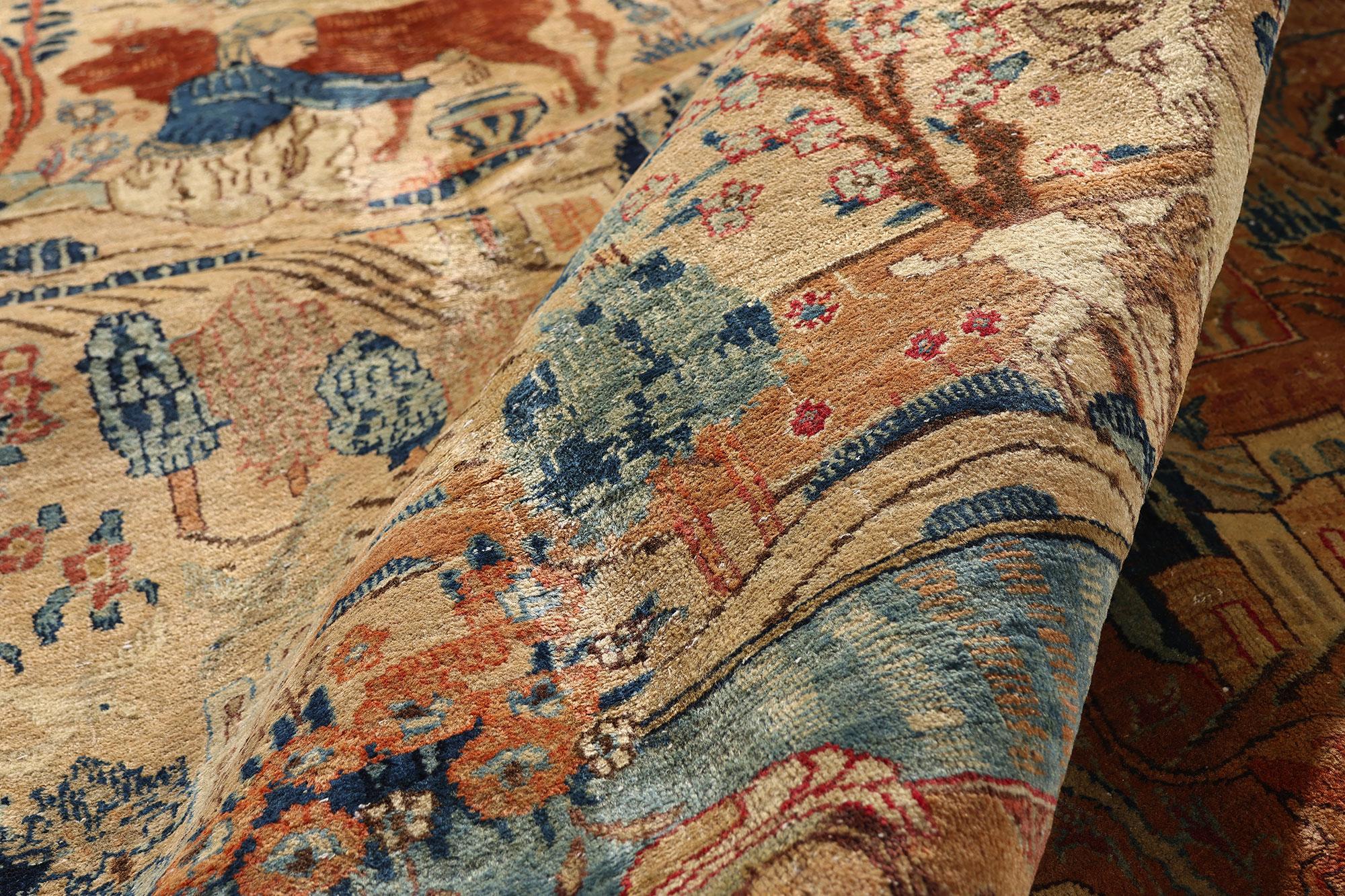 Perse L'épopée de Persépolis : Le chef-d'œuvre mythique et majestueux de Najafabad, en persan, d'époque en vente