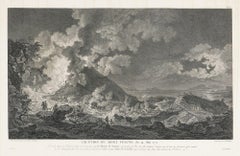The Eruption of Vesuvius 14 May 1771 by Heinrich Guttenberg, c. 1800
