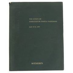 The Estate of Ambassador Pamela Harriman 1st Ed Hardcover