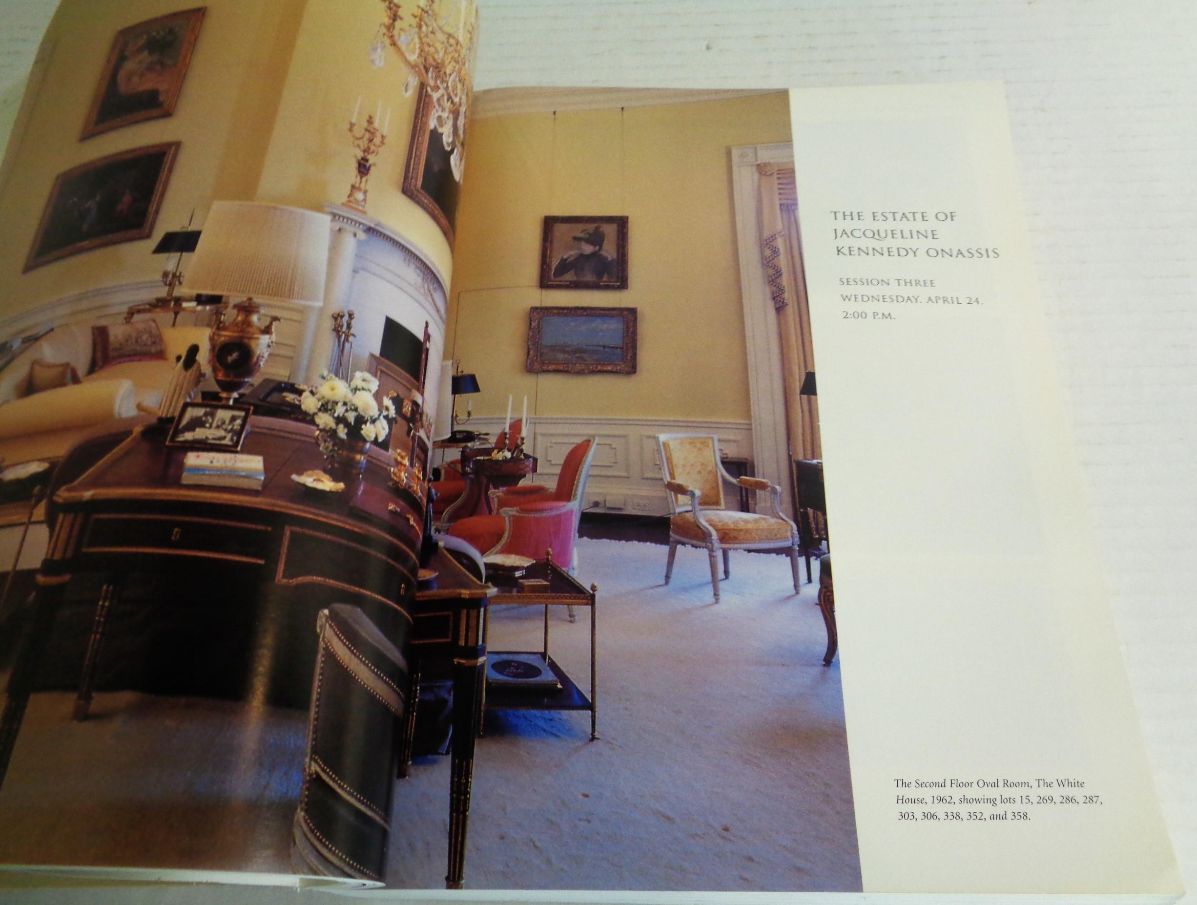 The Estate Of Jacqueline Kennedy Onassis: 1996 Sotheby's NY Auction Catalog  8