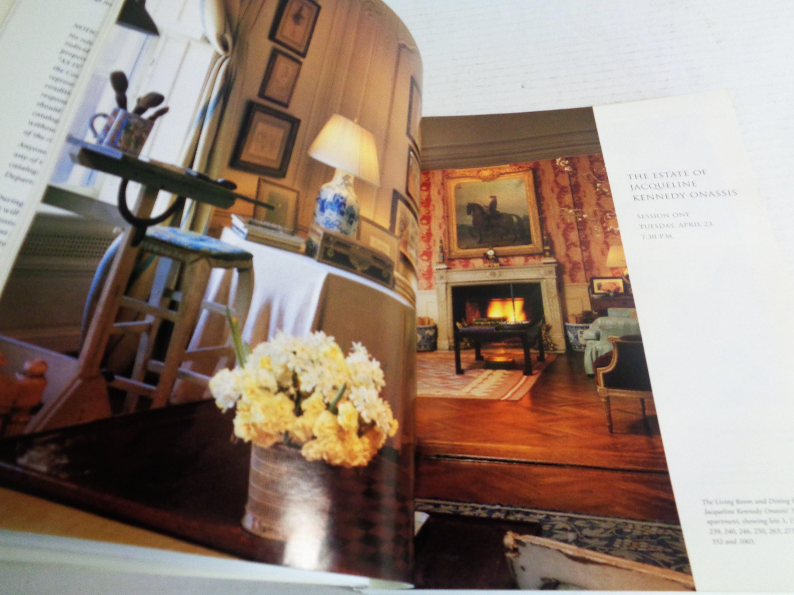 The Estate Of Jacqueline Kennedy Onassis: 1996 Sotheby's NY Auction Catalog  2