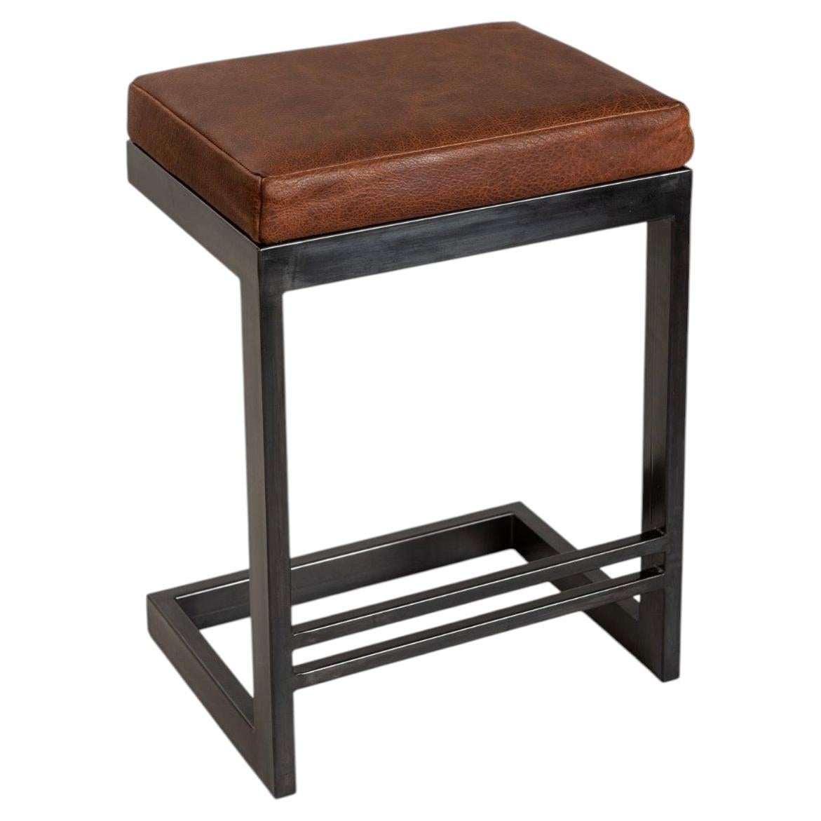 The Estes Stool by Von Schneider, Modern West For Sale