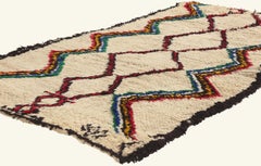 The Eternal Guardian: A Vintage Azilal Moroccan Rug of Sacred Protection
