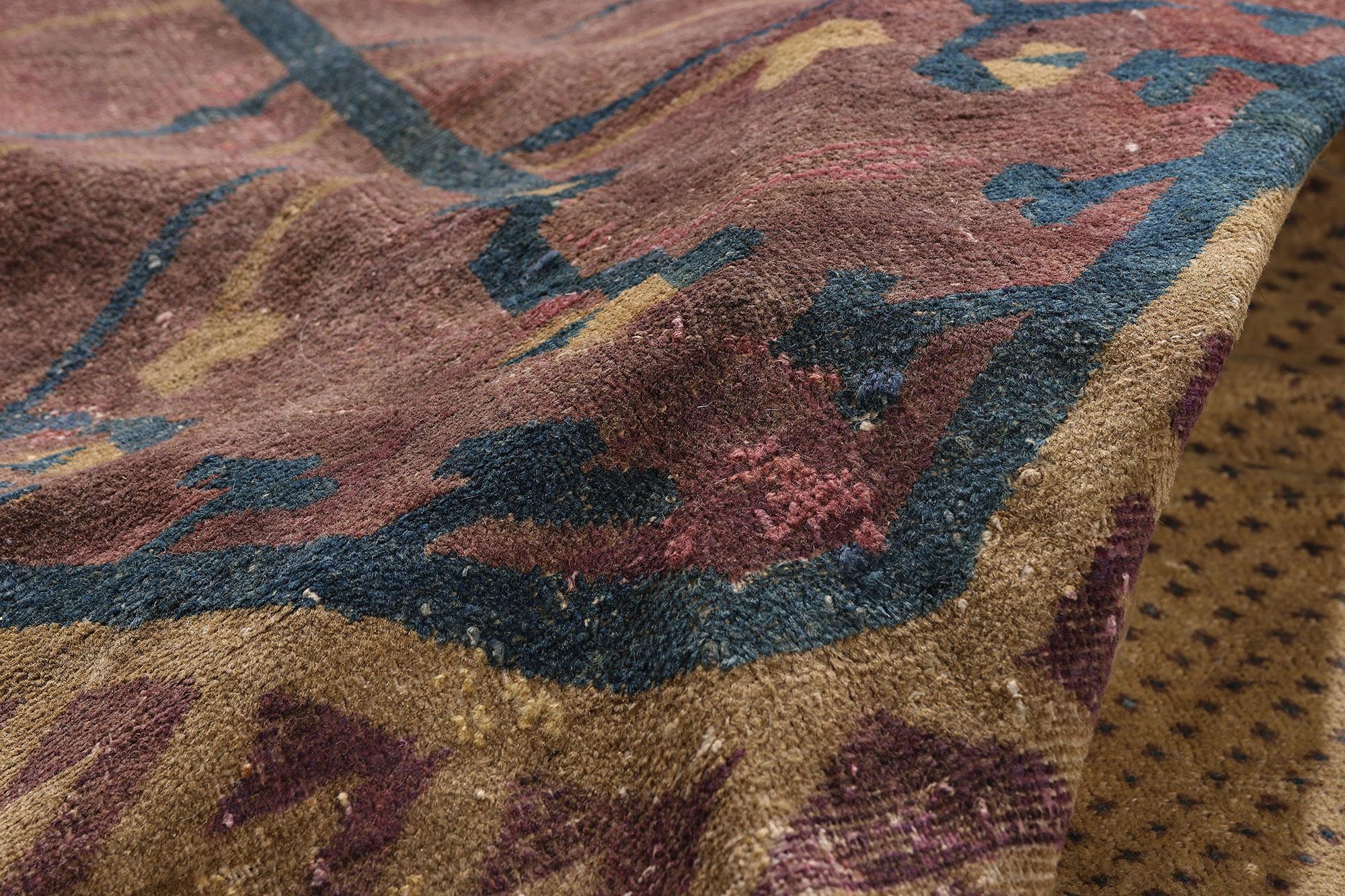 The Eternal Tree: A Late 19th Century Persian Khotan Rug of Timeless Heritage For Sale 1