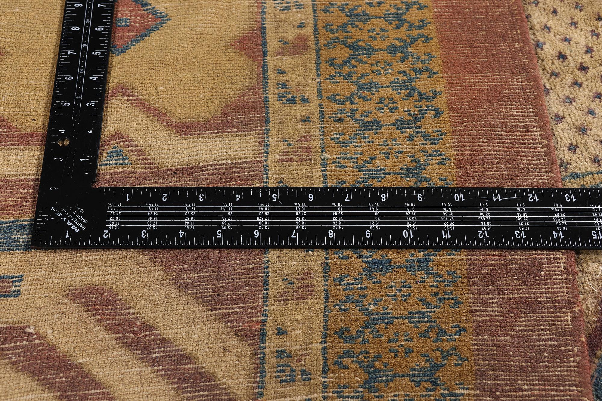 The Eternal Tree: A Late 19th Century Persian Khotan Rug of Timeless Heritage For Sale 2