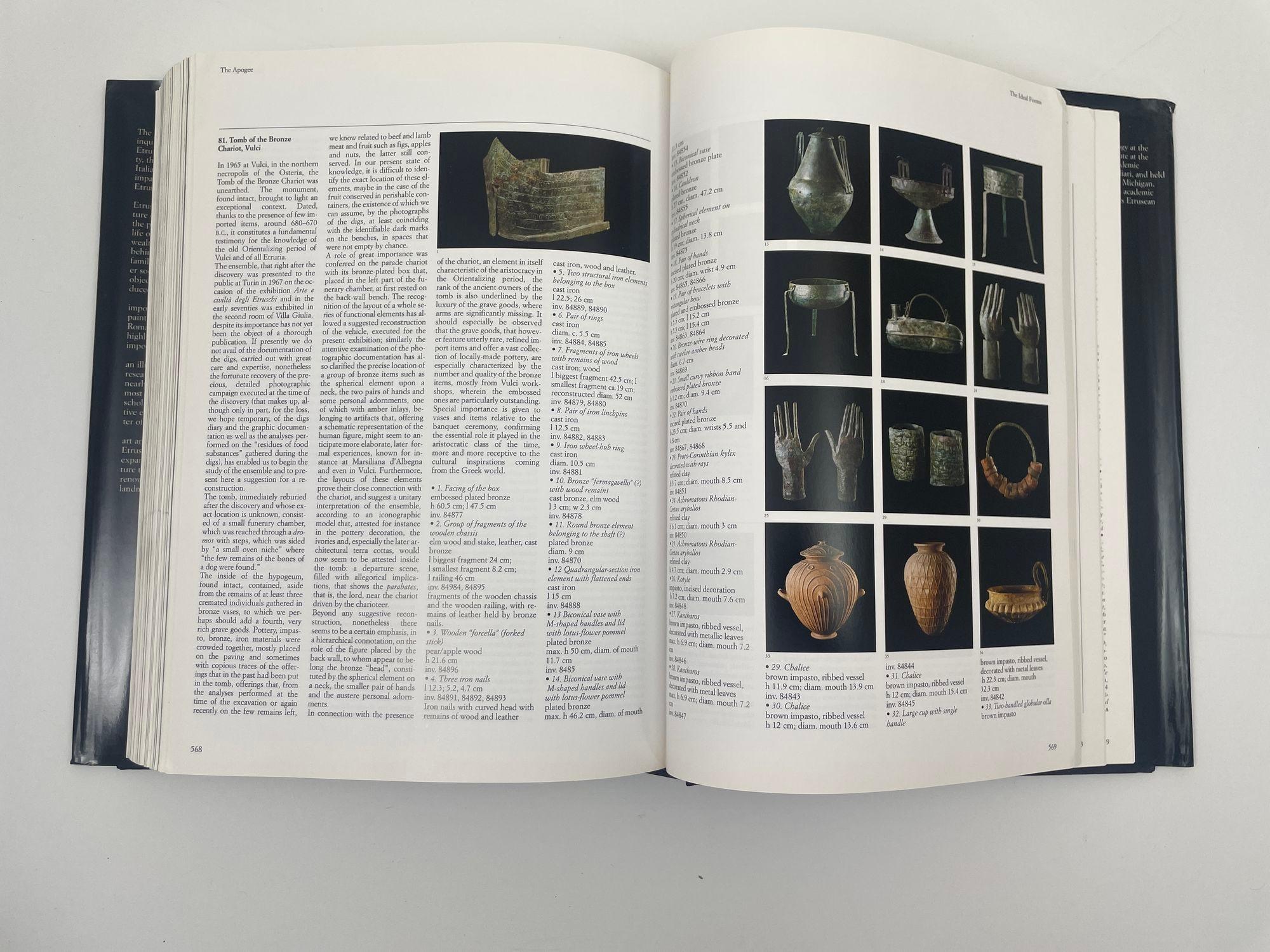 The Etruscans Hardcover Book von Mario Torelli 1. Auflage 2001 Rizzoli im Angebot 9