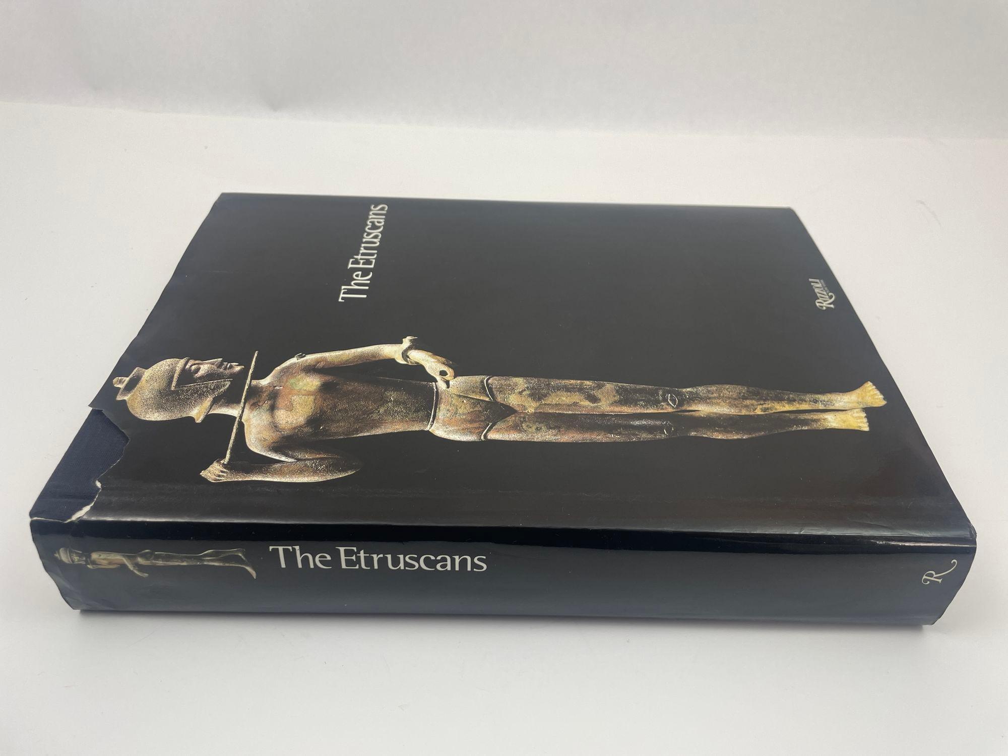 Expressionist The Etruscans Hardcover Book by Mario Torelli 1st Ed. 2001 Rizzoli For Sale