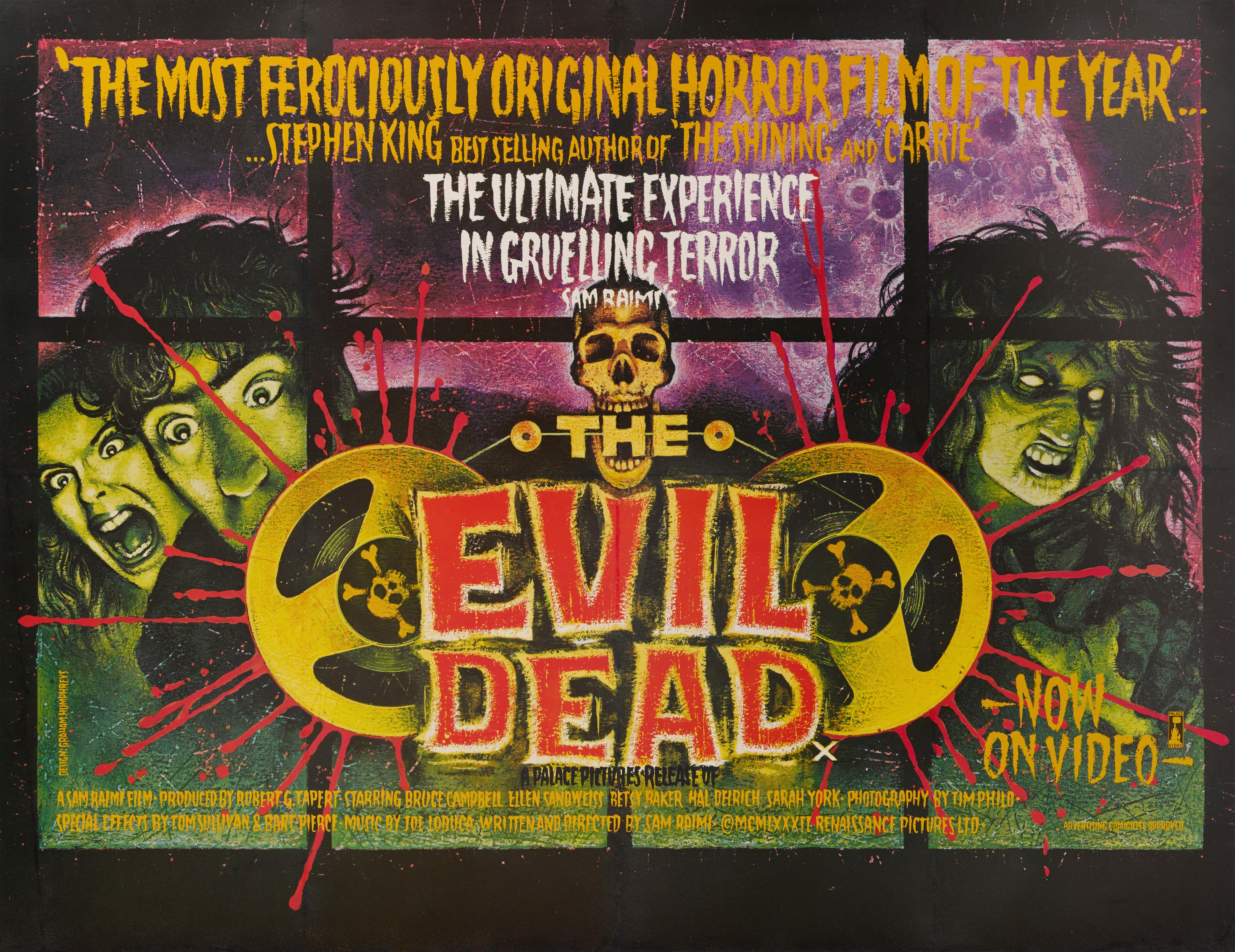 evil dead original poster