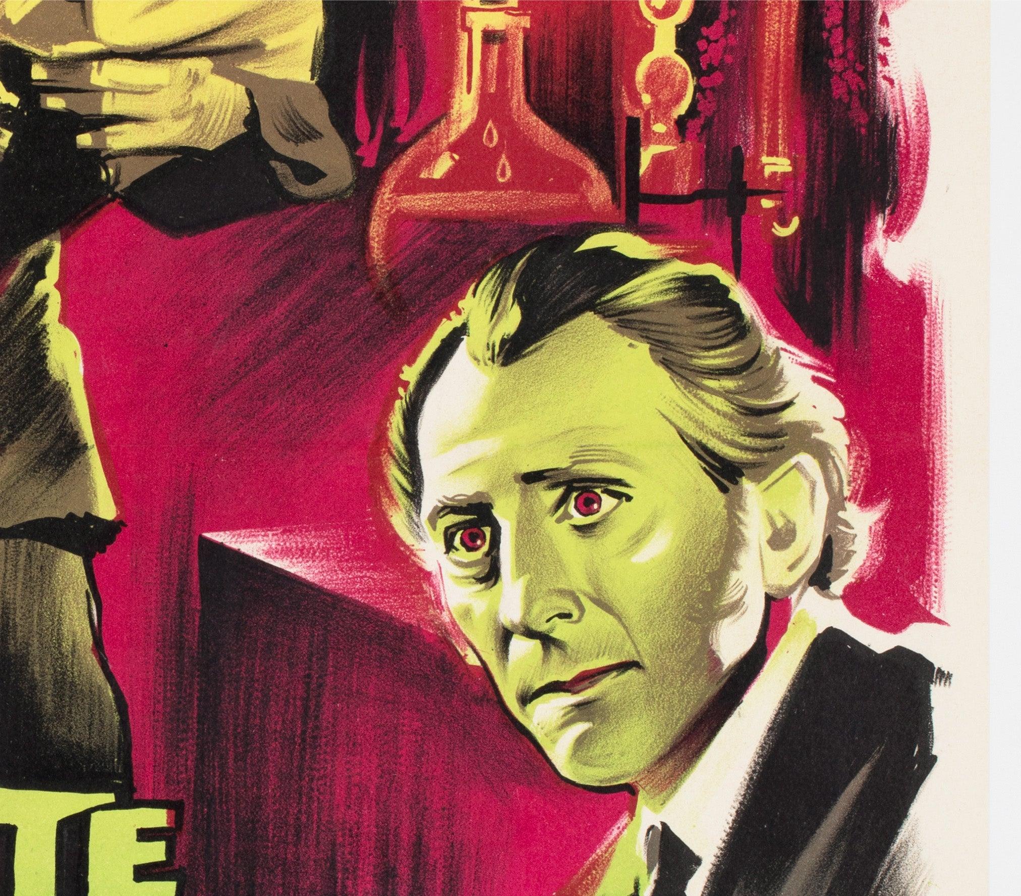 Lino Il male di Frankenstein 1965 Poster cinematografico francese Moyenne, Boris Grinsson in vendita