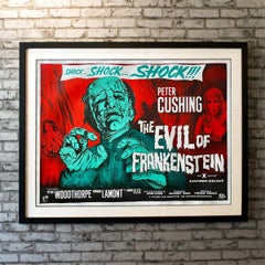 Evil of Frankenstein, Unframed Poster, 1964