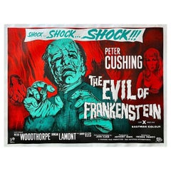 Evil of Frankenstein, Unframed Poster, 1964