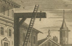 The Execution of Doctor Reginaldus for Opposing Henry VIII's Reformation, c.1680