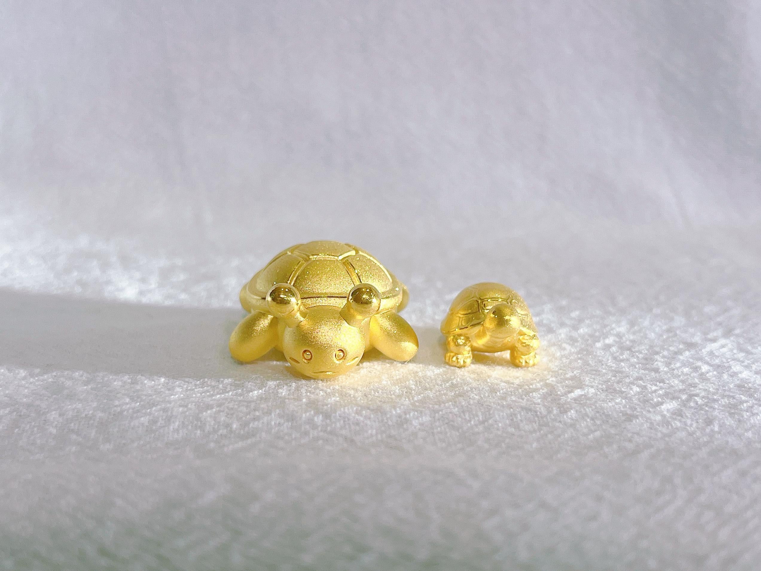 La tortue exquise en or jaune 24 carats Neuf - En vente à Macau, MO