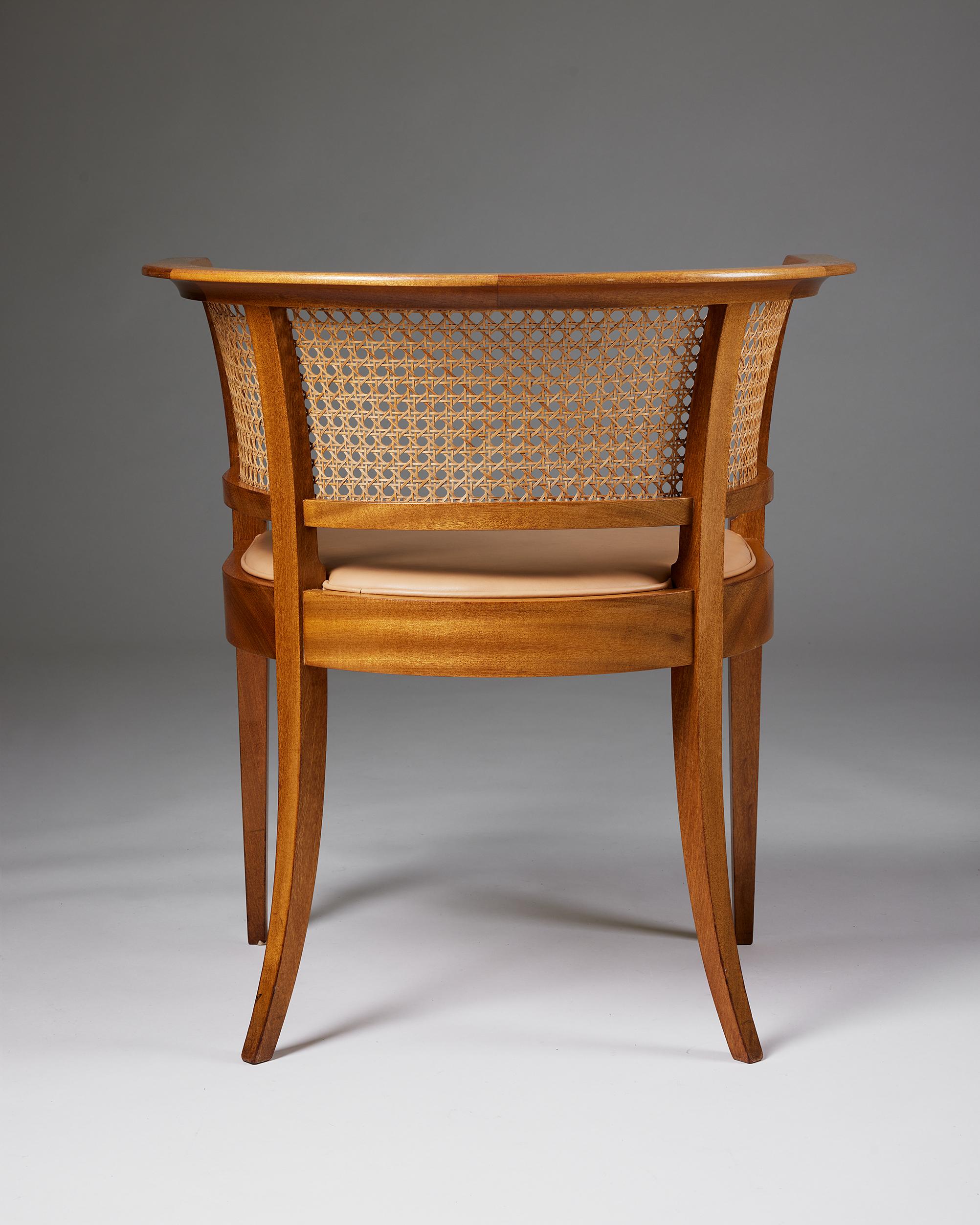 Danish ‘The Faaborg Chair’ Designed by Kaare Klint, Denmark, 1914