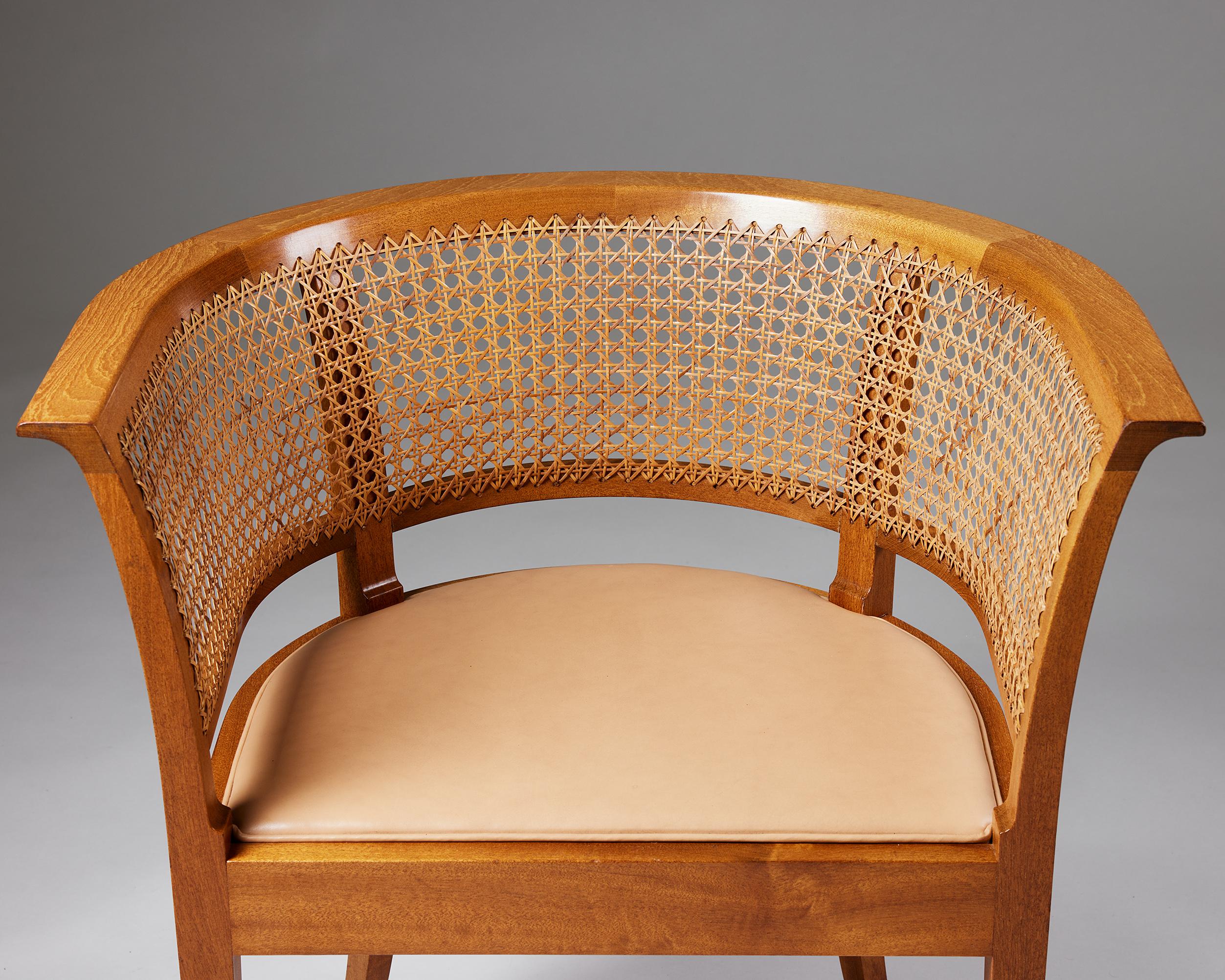20th Century ‘The Faaborg Chair’ Designed by Kaare Klint, Denmark, 1914