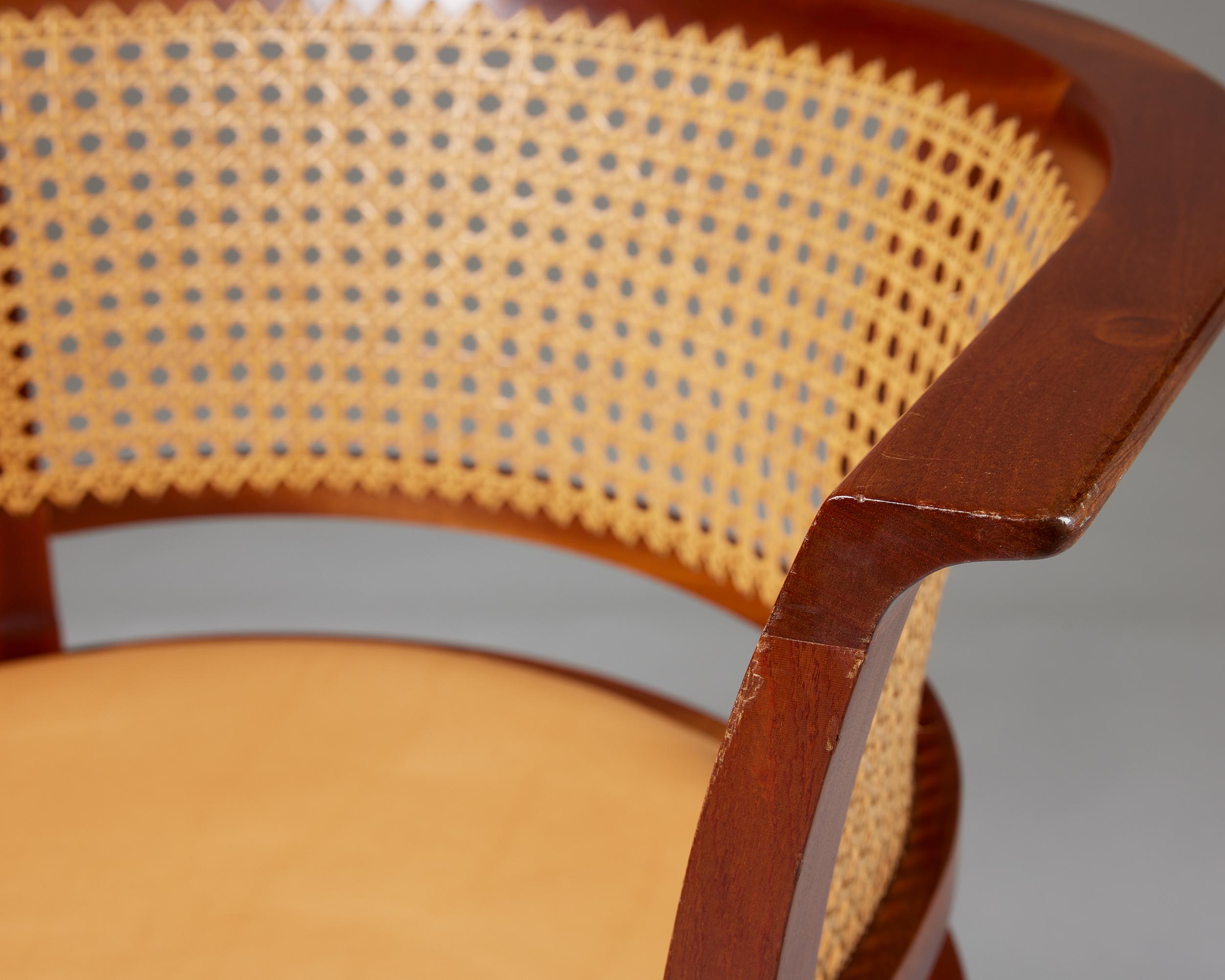 Danish ‘The Faaborg Chair’ designed by Kaare Klint for Rud. Rasmussen Cabinetmakers For Sale