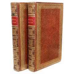 Fables d'Ésope, première édition de Stockdale, 1793, dans une belle reliure, 2 Vol