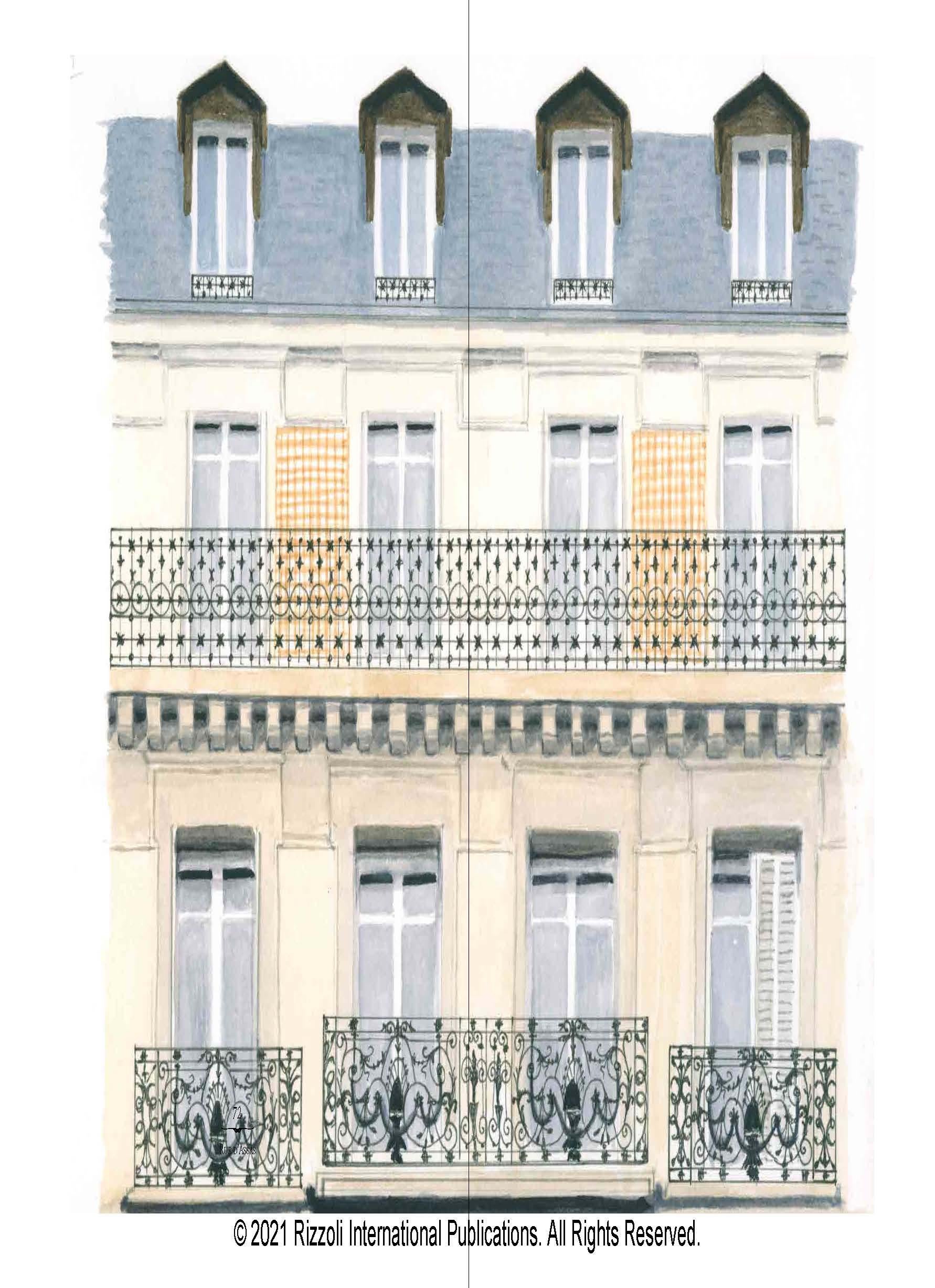 XXIe siècle et contemporain Façades de Paris : Fenêtres, portes et balcons en vente