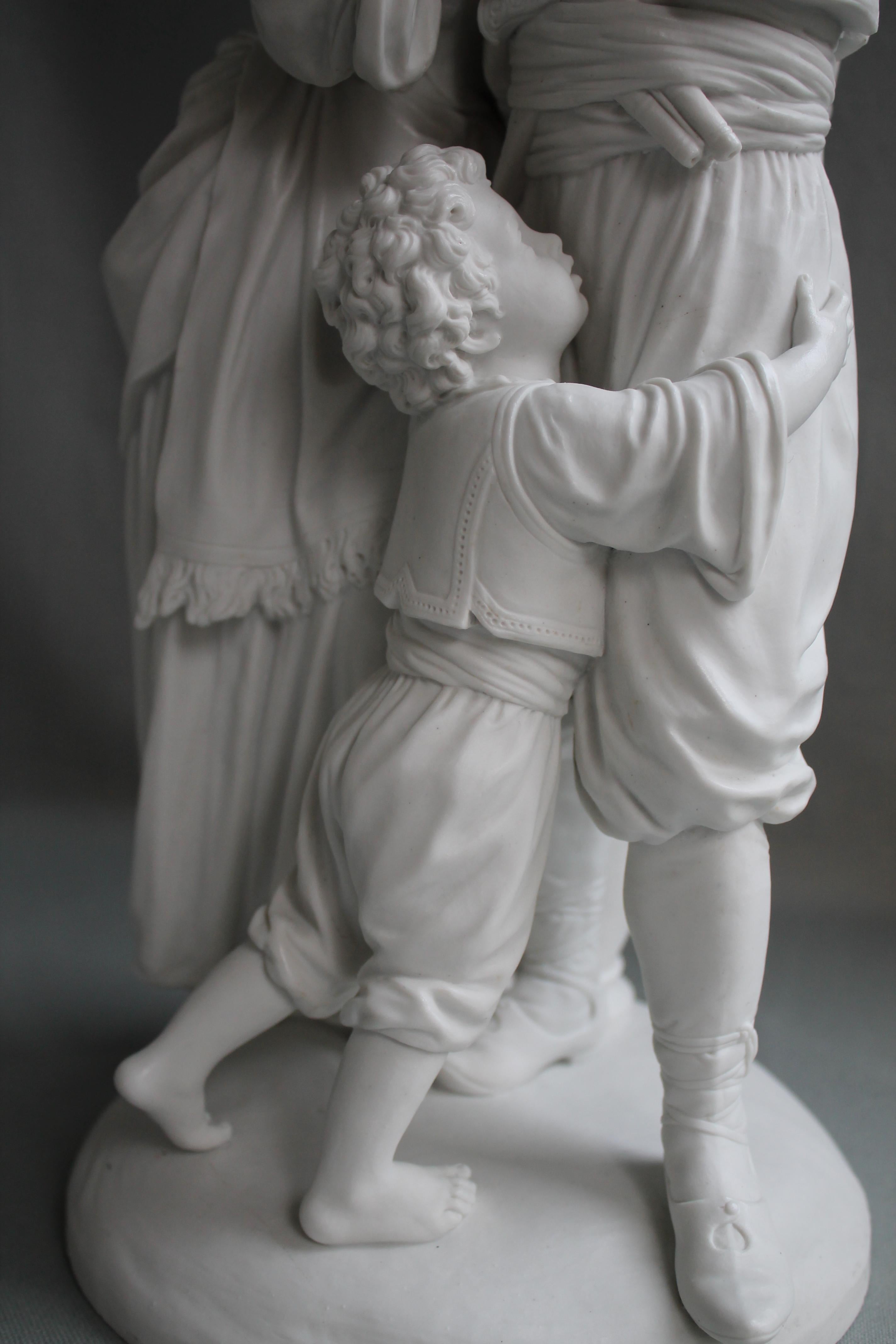 The Family of Serbs , August Spiess, Russian Imperial Porcelain Manufactory For Sale 5