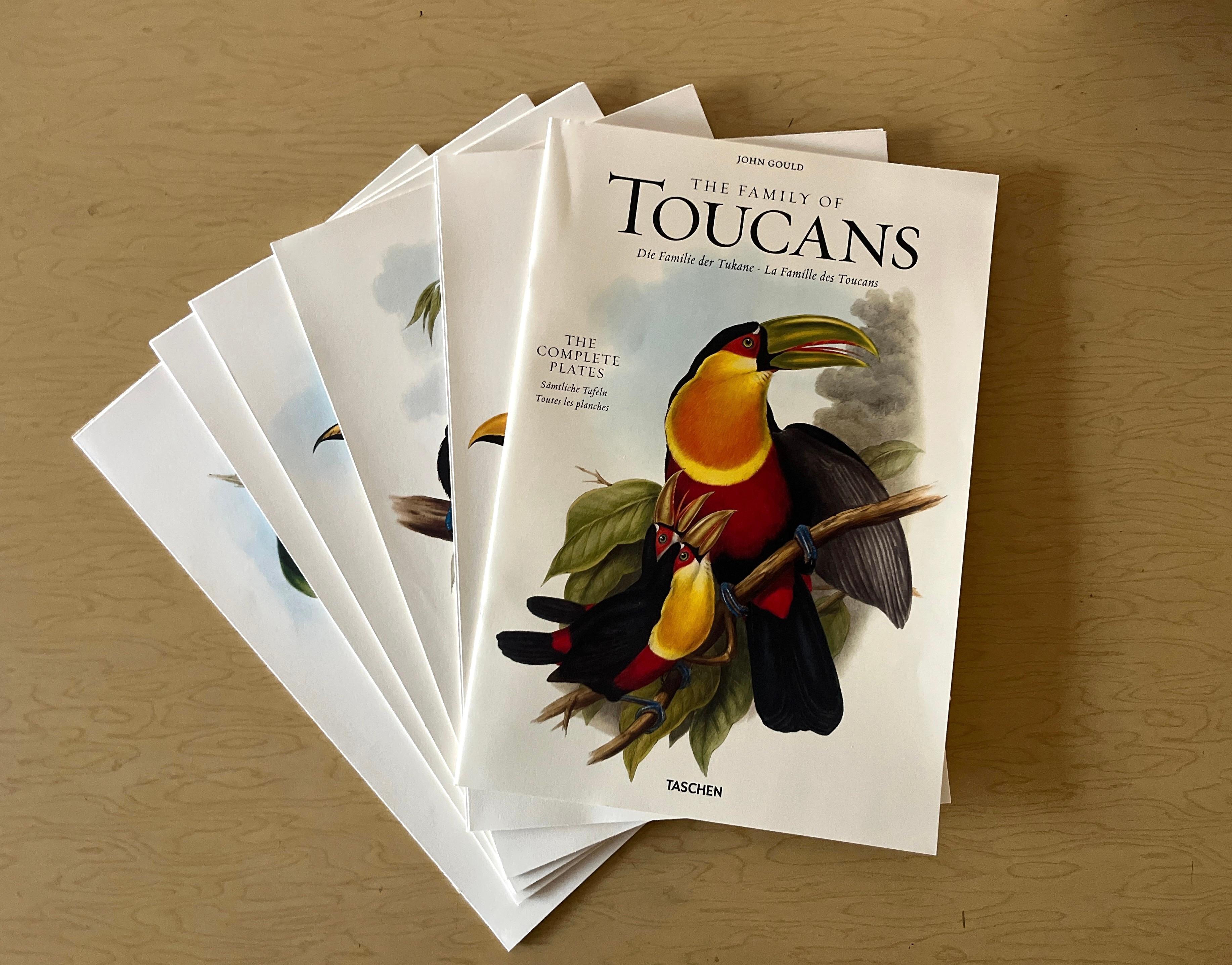 American The Family of Toucans: The Complete Plates by John Gould, Pub. by Taschen, 2011 For Sale