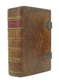 The famous Elzevier Dutch States Bible, finely coloured and highlighted