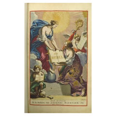 Die berühmte Elzevier-Bibel der niederländischen Staaten, farbenfrohe und hervorgehobene 