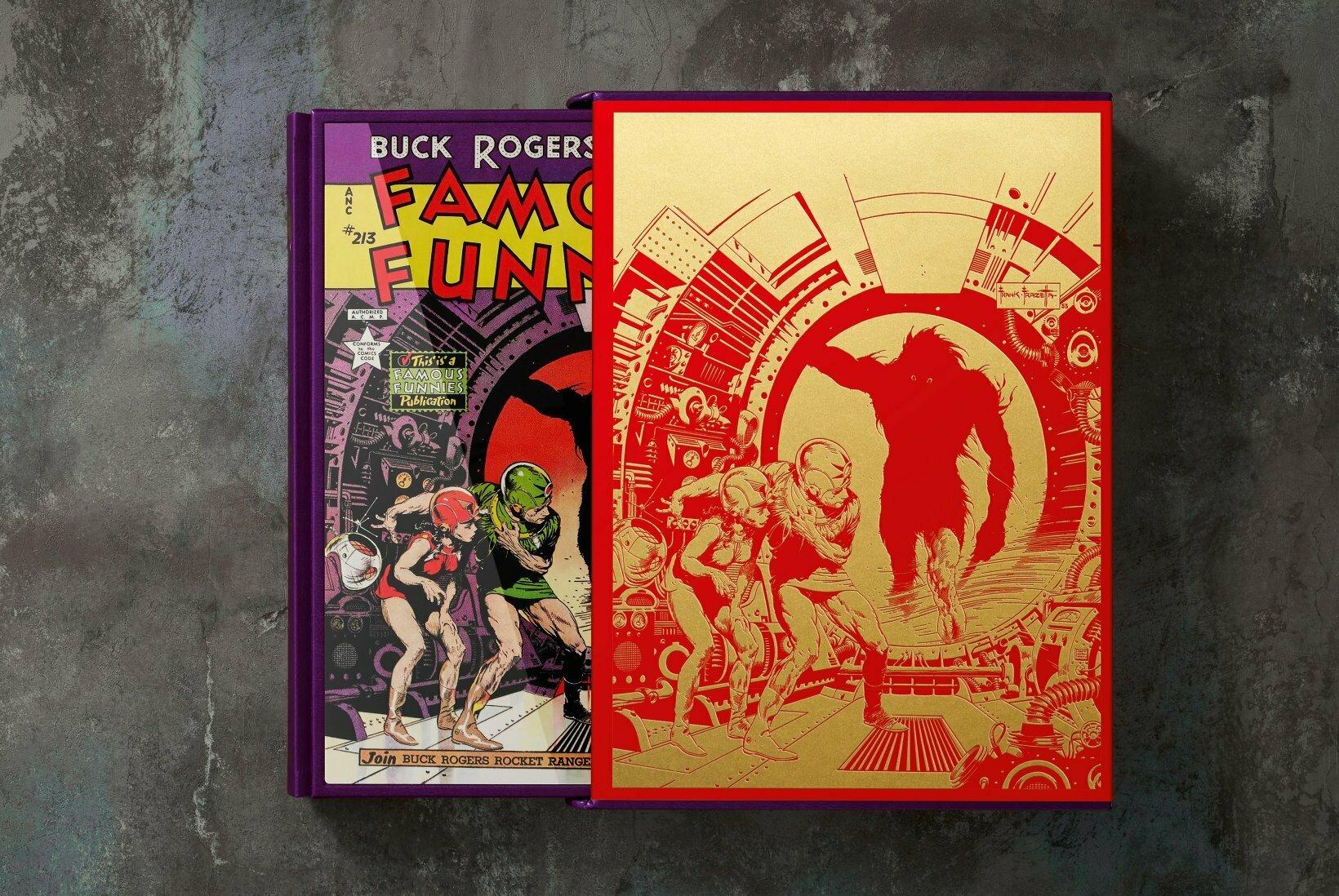Embossé Fantastiques mondes de Frank Frazetta, numéroté, édition limitée XXL en vente