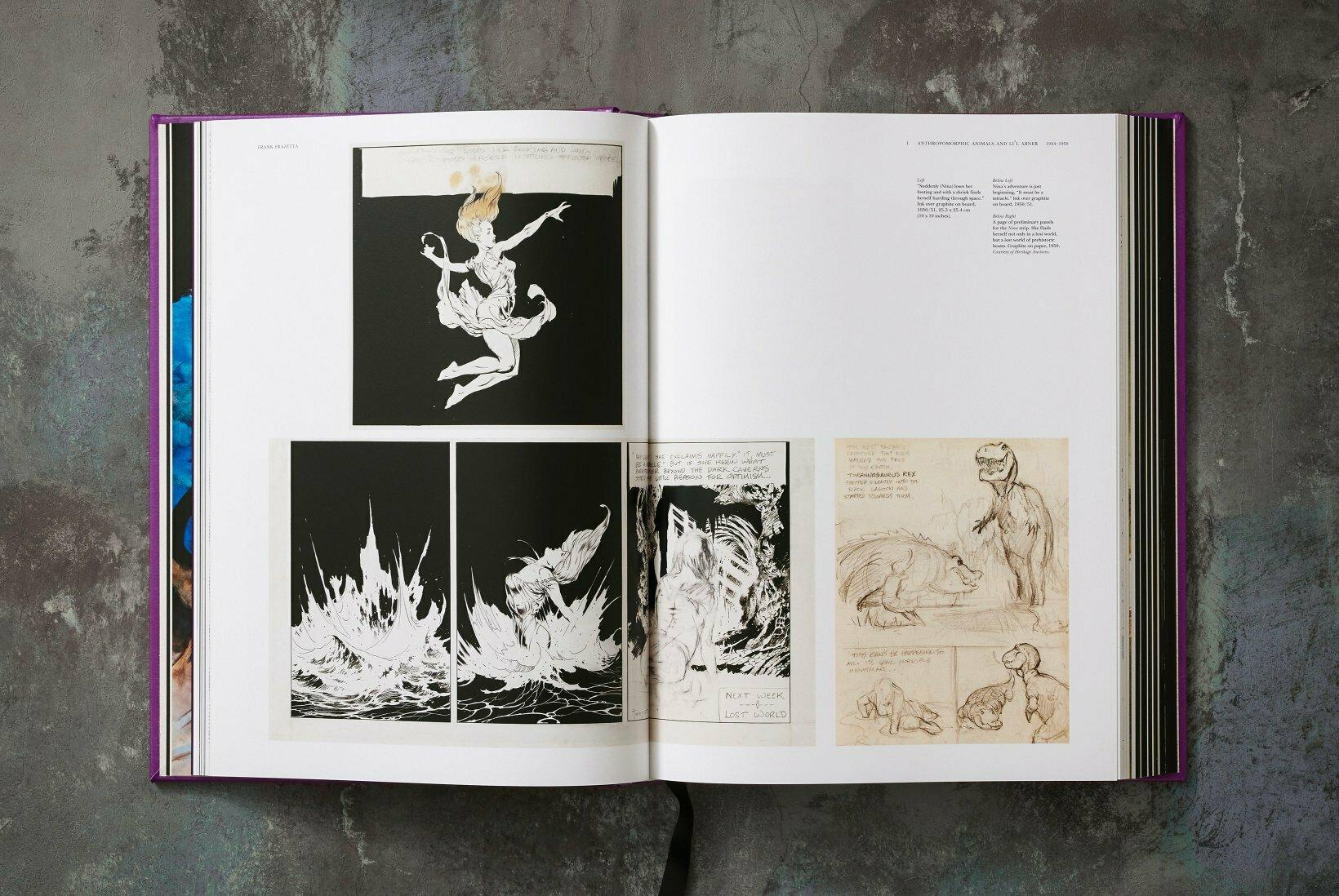 Aluminium Fantastiques mondes de Frank Frazetta, numéroté, édition limitée XXL en vente