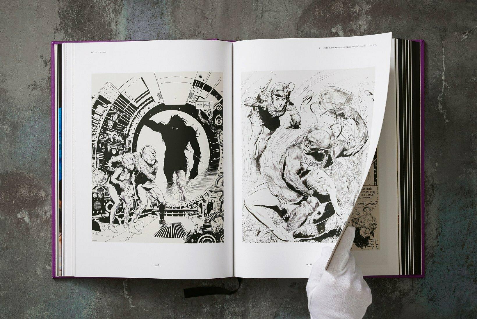 Fantastiques mondes de Frank Frazetta, numéroté, édition limitée XXL en vente 1